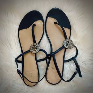 Tory Burch rhinestone Liana sandals